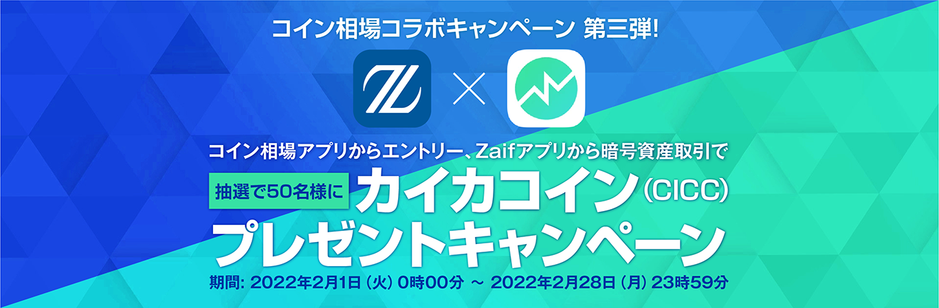 コイン相場コラボキャンペーン第3弾